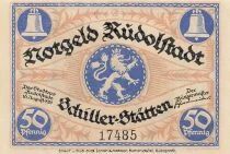 Germania 50 Pfennig - Rudolstadt - Notgeld - 1921