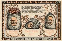 Germania 50 Pfennig - Ruhla - Notgeld - 1921