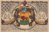 Germania 50 Pfennig - Schleiz - Notgeld - 1921