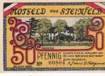 Germania 50 Pfennig - Steinfeld - Notgeld - 1921