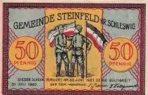 Germania 50 Pfennig - Steinfeld - Notgeld - 1921