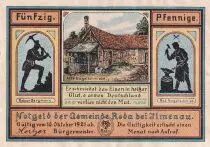 Germania 50 Pfennig - St&uuml;tzerbach - Notgeld - 1921