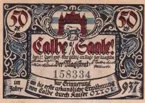 Germania 50 Pfenning - Calbe an der saale - Notgeld - 1917