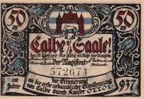 Germania 50 Pfenning - Calbe an der saale - Notgeld - 1917
