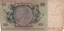 Germania 50 Reichsmark - David Hansemann - 1933 - Serial Y