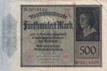 Germania 500 Mark - J. Mayer - 1922 - Serial B - P.73