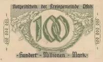 Germania 500 millionen Mark - City of Pfalz - Number 892454 - 1923