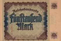 Germania 5000 Mark - Spinelli - 16-09-1922 - Serial G G - XF - P.77