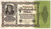 Germania 50000 Mark Burgermaster Brauweiler - 1922 Serial B