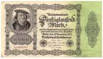 Germania 50000 Mark Burgermaster Brauweiler - 1922 Serial B