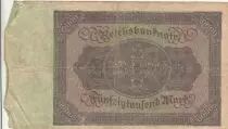 Germania 50000 Mark Burgermaster Brauweiler - 1922 Serial B