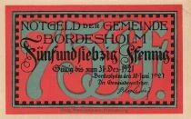 Germania 75 Pfennig - Bordesholm - 1921 - Notgeld
