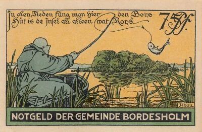 Germania 75 Pfennig - Bordesholm - 1921 - Notgeld