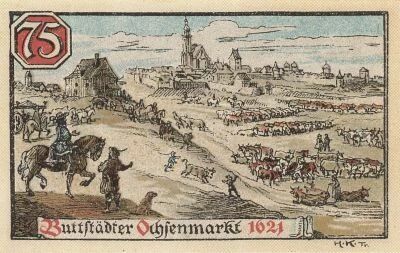 Germania 75 Pfennig - Buttst�dt - Notgeld