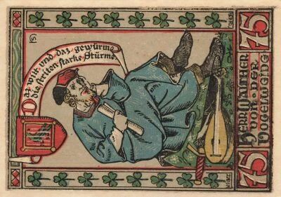 Germania 75 Pfennig - Eisenach - 1922 - Notgeld