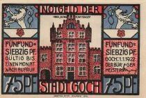 Germania 75 Pfennig - Goch - 1922 - Notgeld