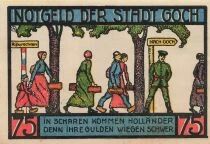 Germania 75 Pfennig - Goch - 1922 - Notgeld