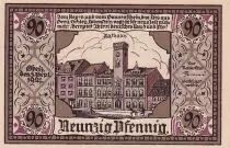 Germania 90 Pfennig - Greiz - Notgeld - 1921