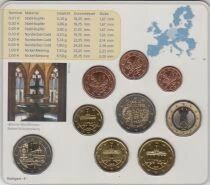 Germania BU Euro Coin Set GERMANY 2005 (Workshop G)