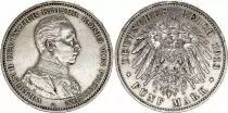 Germania Germany, Prussia, Wilhelm II - 5 Mark 1913 A Berlin