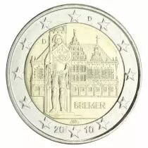 Germania Pack of 5 x 2 Euros Comm&eacute;mo. 2010 - Bremen (all 5 workshops)