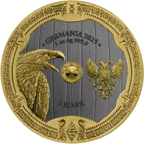 Germania Solveig - Valkyries - 1 Ounce Ruthenium 2025 - 5 Marks