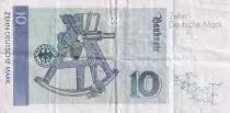 Germany (Federal Rep.) 10 D Mark - Carl Friedr Gauss - 1993 - XF+ - P.38c