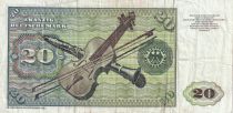 Germany (Federal Rep.) 20 Deutsche Mark - Elsbeth Tucher - Musical instruments - 1980 - Serial GN - P32d