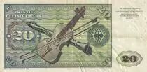 Germany (Federal Rep.) 20 Deutsche Mark - Elsbeth Tucher - Musical instruments - 1980 - VF - P32d