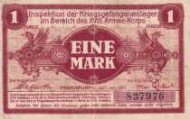 Germany 1 Mark - Camp de prisonniers de Francfort - 1917