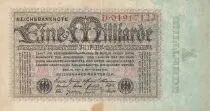 Germany 1 Milliarde Mark  - 1923 - VF - P.119