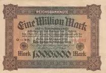 Germany 1 Millionen Mark  - 1923 - Various serial
