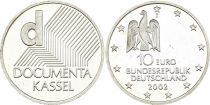 Germany 10 Euros - Documenta - 2002  - Silver