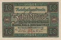 Germany 10 Mark - 06-02-1920 - P.67