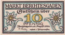 Germany 10 Pfennig - Berchtesgaden - Notgeld - 1920
