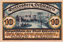 Germany 10 Pfennig - Gottesberg - Notgeld - 1921