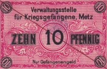 Germany 10 Pfennig - Metz - 1917