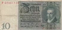 Germany 10 Reichsmark - Albrecht D. Thaer - Serial F - 1929 - P.180a