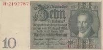 Germany 10 Reichsmark - Albrecht D. Thaer - Serial H - 1929 - P.180a
