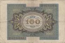 Germany 100 Mark - Bamberg horseman - 7 digit - 1920 - Serial P - P.69a