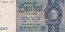 Germany 100 Reichsmark - Justus Von Liebig - 1935 - Serial O - P.183a