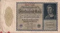 Germany 10000 mark - Portrait by Albrecht D&uuml;rer - Reichsbanknote - Serial 3b