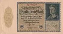Germany 10000 mark - Portrait by Albrecht Dürer - Reichsbanknote - Serial 6k