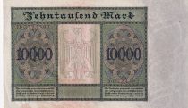Germany 10000 Mark - Portrait of man by Durer - 1922 - Serial B letter D