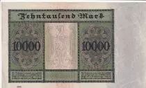 Germany 10000 Mark - Portrait of man by Durer - 1922 - Serial B letter E
