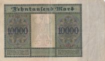 Germany 10000 Mark - Portrait of man by Durer - 1922 - Varieties Serials and letters