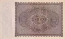 Germany 100000 Mark - Gisze - 1923 - Serial S.003355292