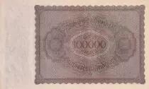 Germany 100000 Mark - Gisze - 1923 - Serial S.00355297