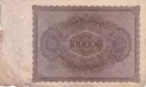 Germany 100000 Mark Gisze - 1923 - Serial T- C.00