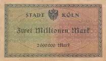 Germany 2 000 000 mark - City of Langquaid - Serial 1 - 1923